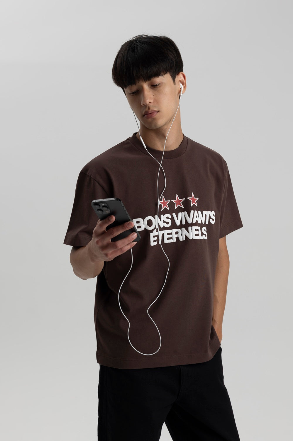 Bons Vivants, T-Shirt Brown