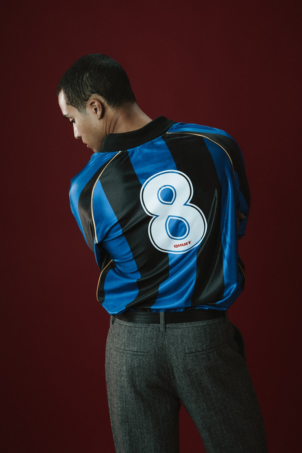 Bons Vivants Éternels F.C., Jersey Blue & Black