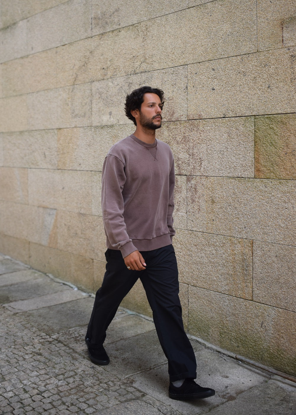 CUBISM, Crewneck Brown