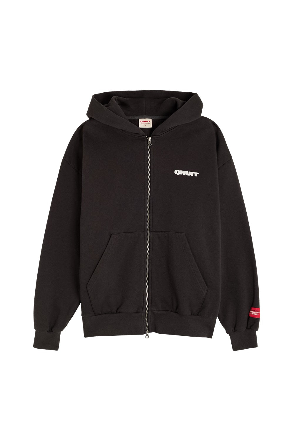 Fireworks, Zip Hoodie Faded Black