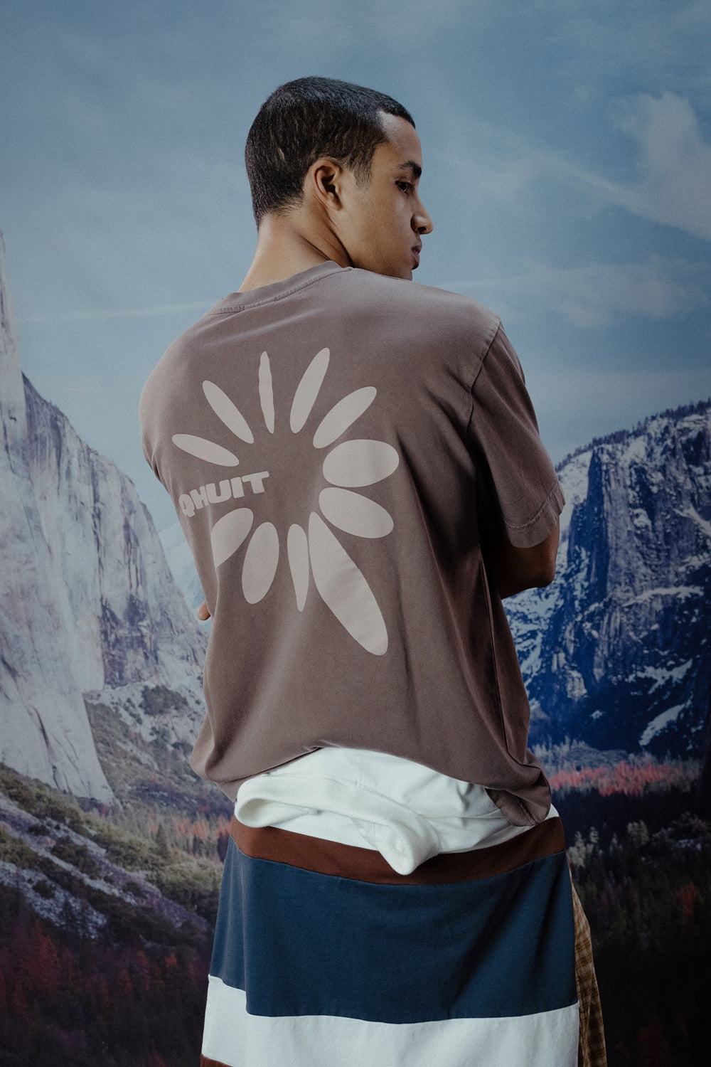 Fireworks, T-shirt Faded Brown