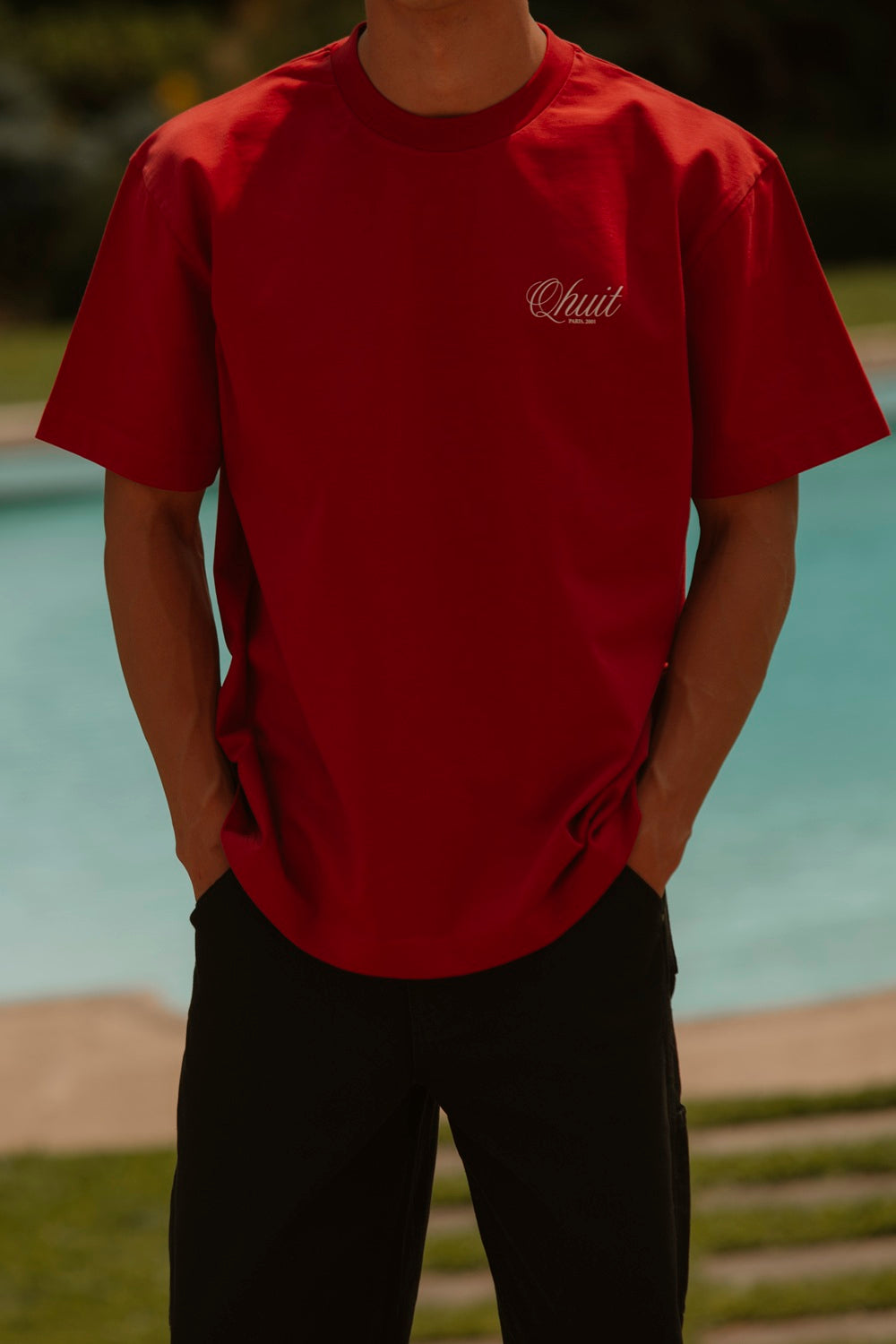 Happy Hour, T-Shirt Rouge