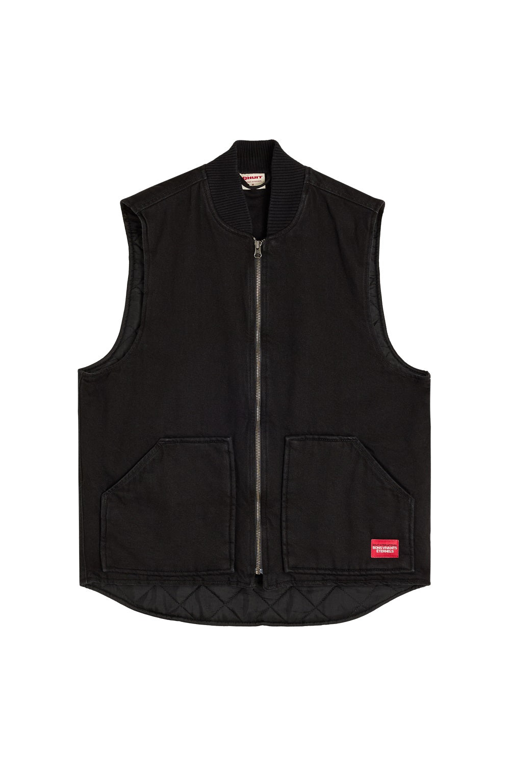 Hard Worked Vest, Faded Black