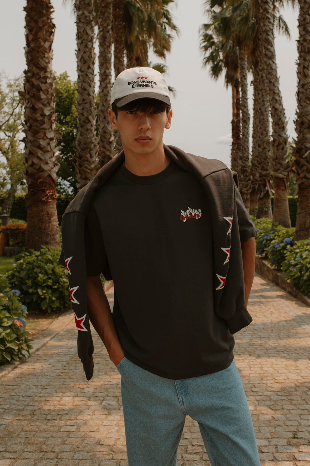 On a Roll, T-Shirt Noir Carbone