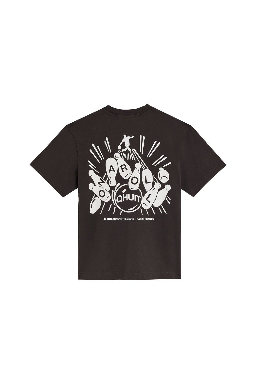 On a Roll, T-Shirt Noir Carbone