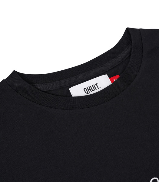 PREMIUM QHUIT, T-Shirt Dark Black