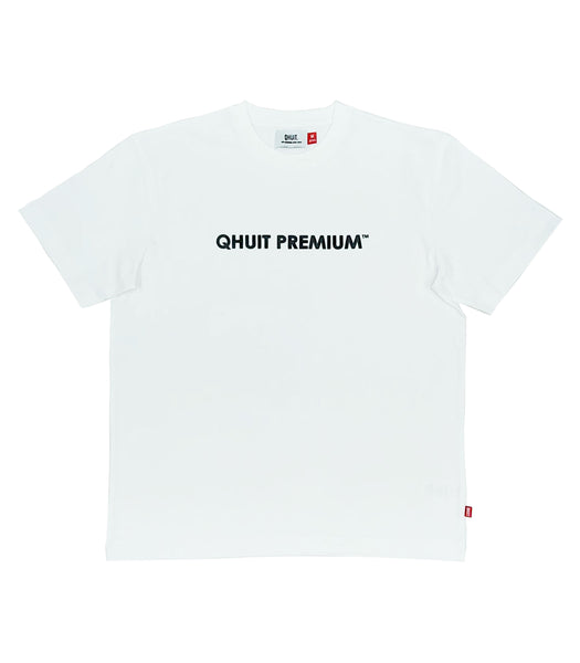 PREMIUM TYPO, T-Shirt white