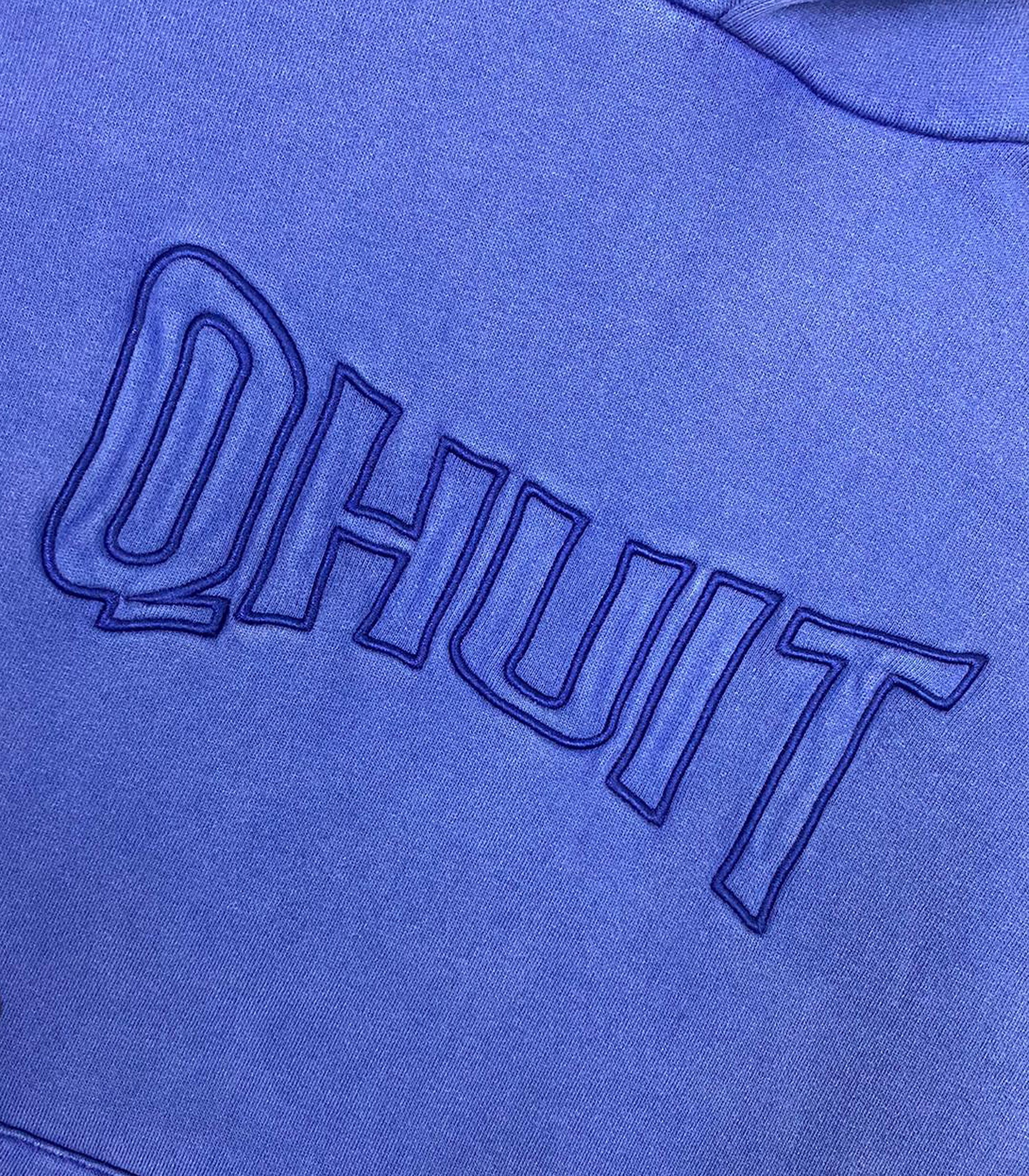 STYLE QHUIT, Heavyweight Hoodie Blue