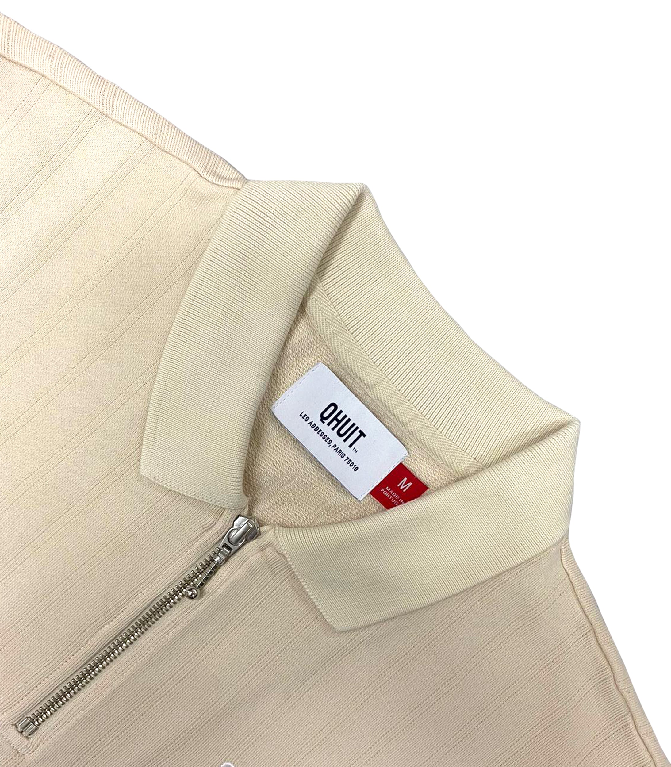 LOGO QHUIT, Polo Beige