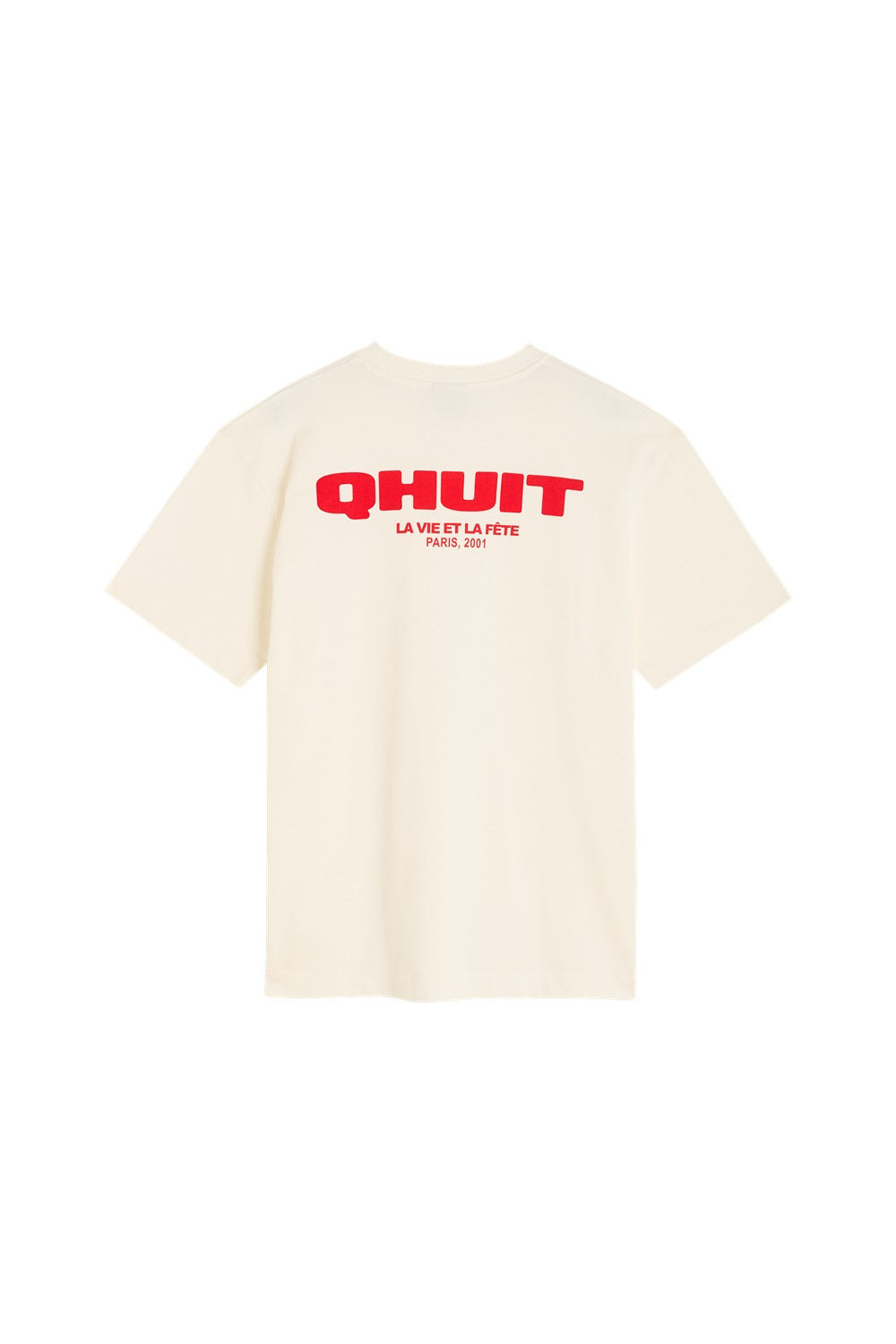 LA VIE ET LA FÊTE, T-shirt Ecru