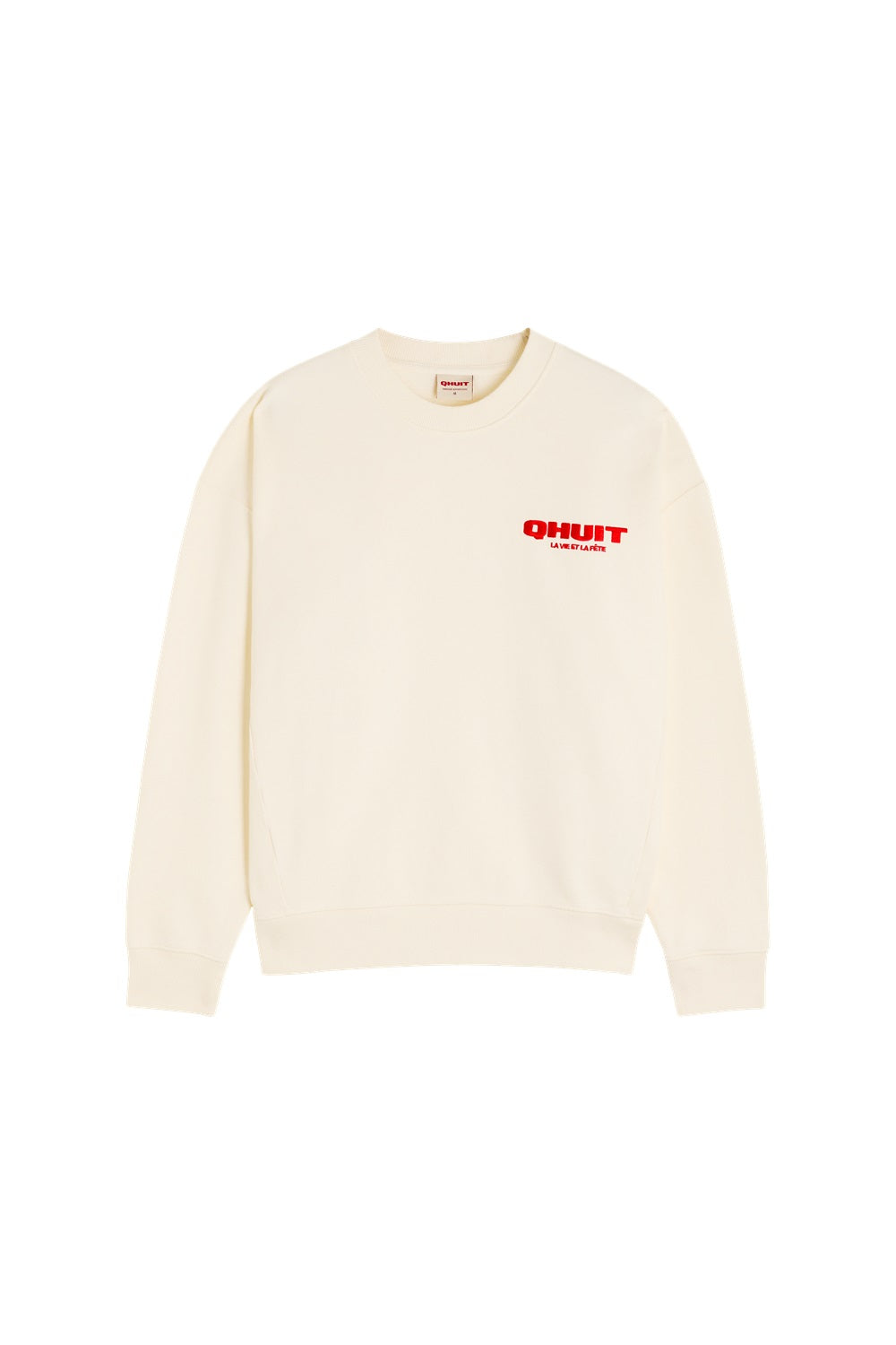 LA VIE ET LA FÊTE, Sweatshirt Ecru