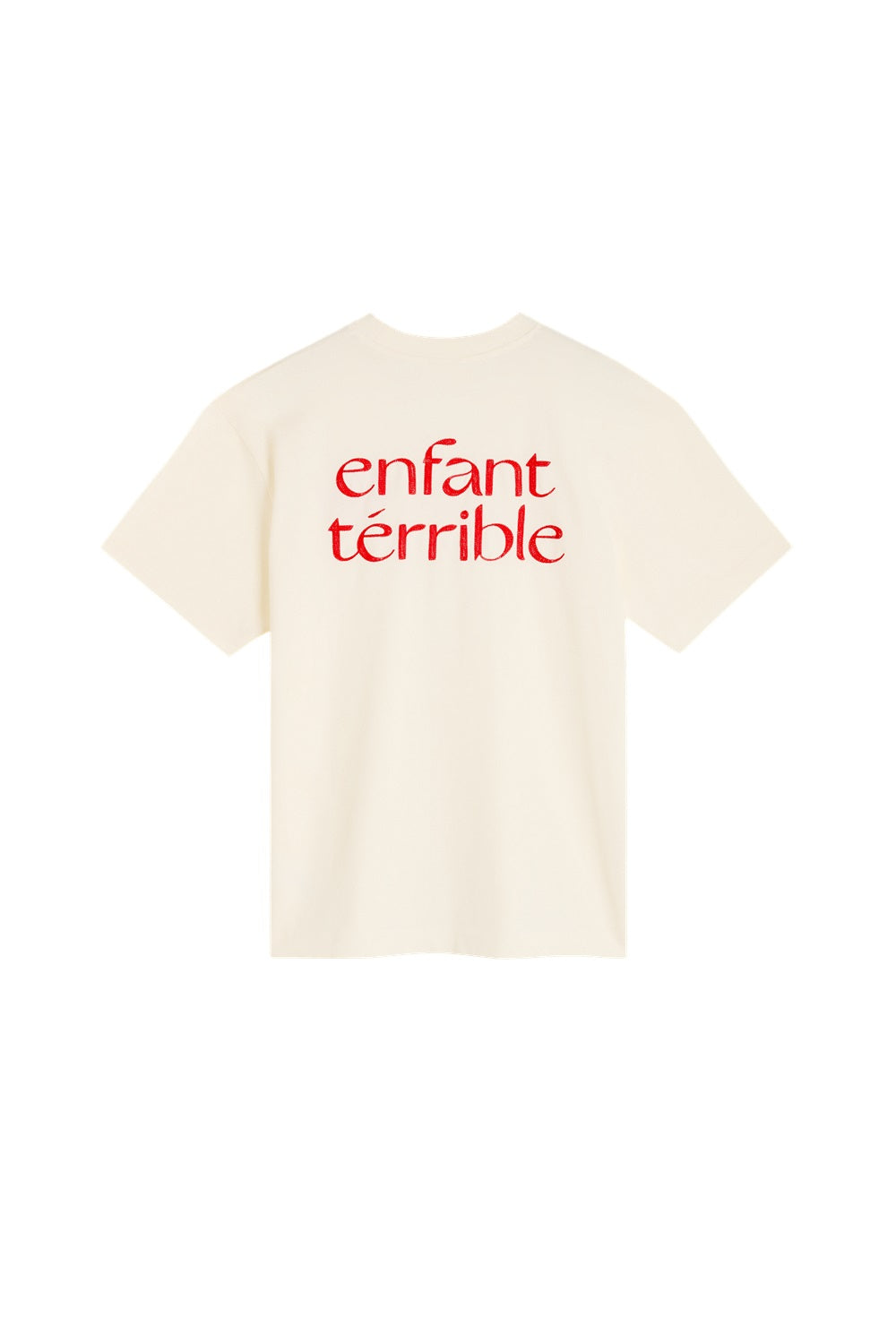 ENFANT TÉRRIBLE, T-shirt Ecru