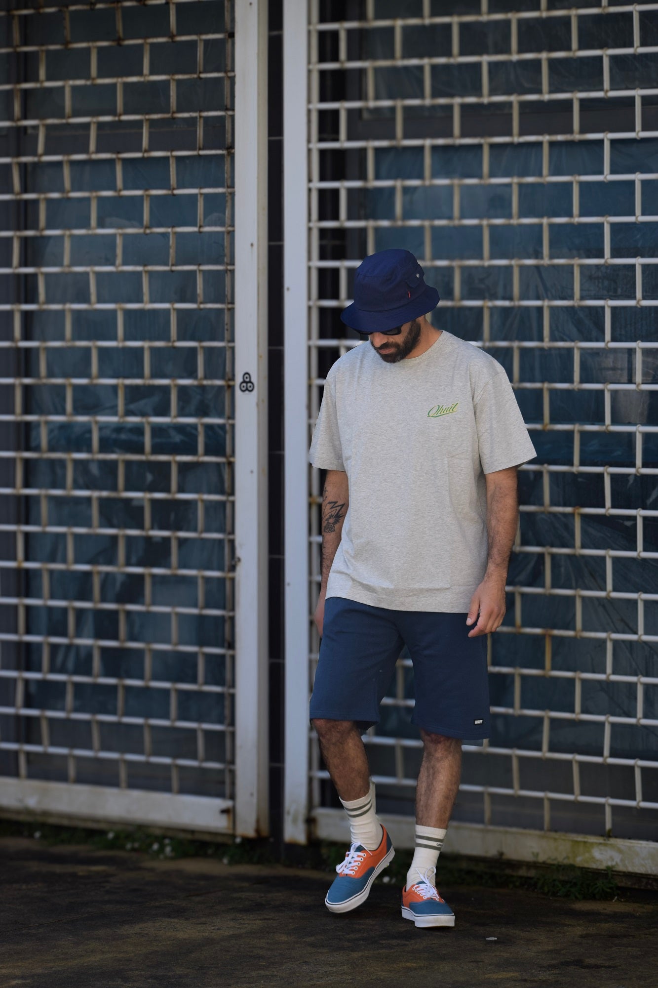 FLEECE SHORT, navy