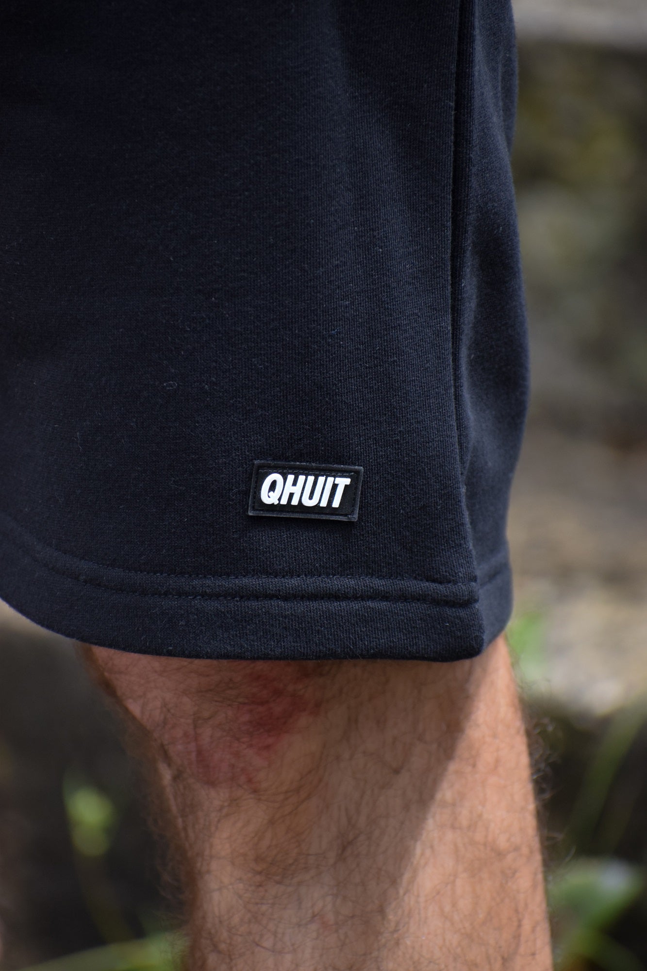 FLEECE SHORT, black