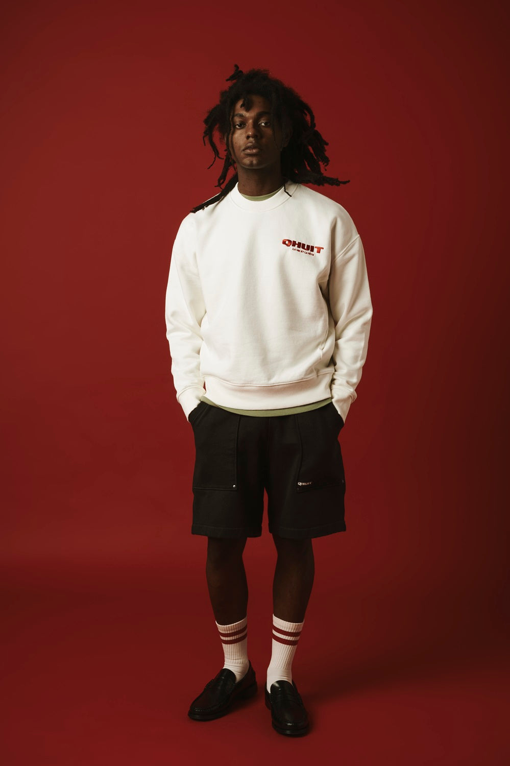 LA VIE ET LA FÊTE, Sweatshirt Ecru