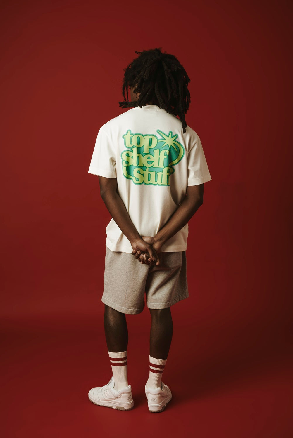 TOP SHELF STUFF, T-shirt Ecru