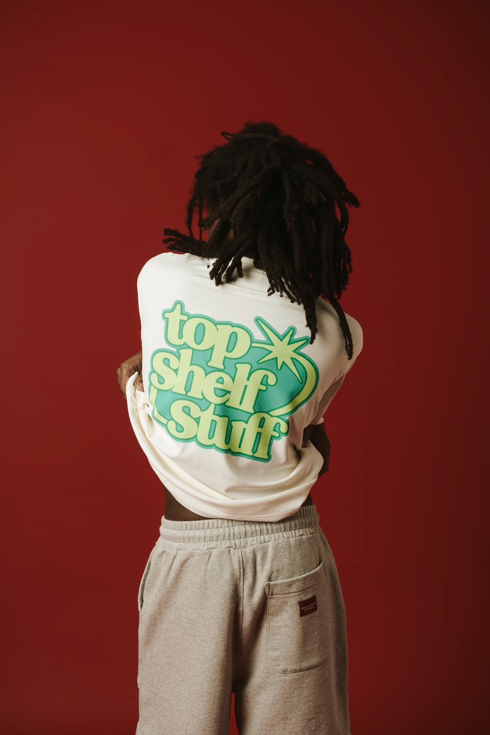 TOP SHELF STUFF, T-shirt Ecru