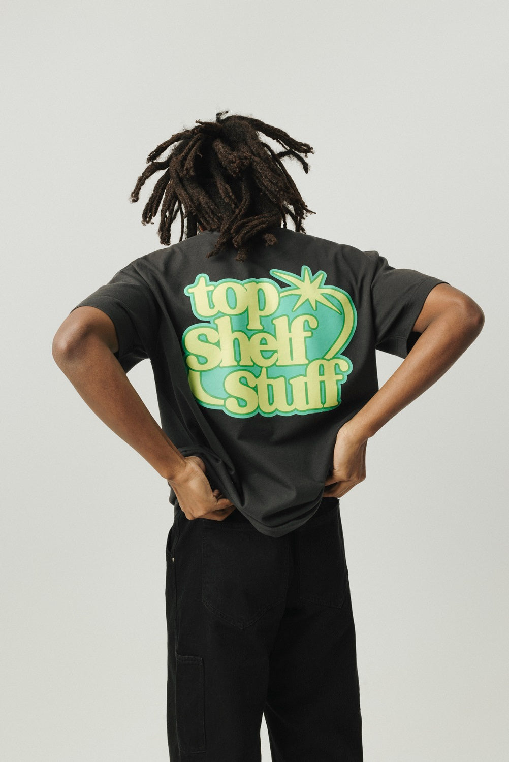 TOP SHELF STUFF, T-shirt Black