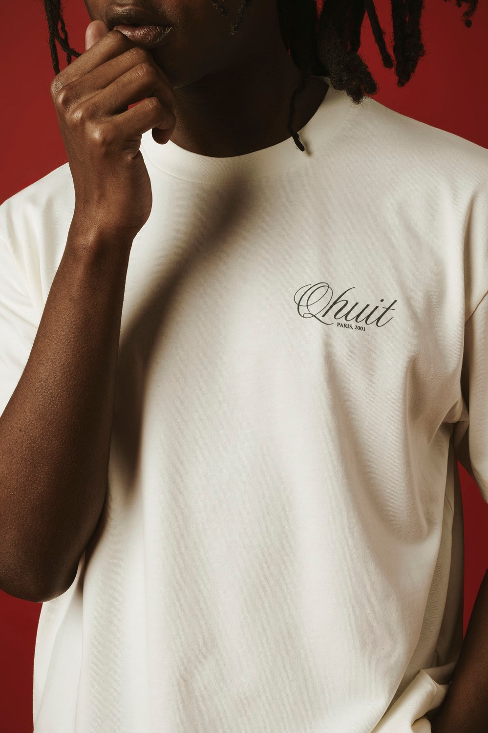 CHAMPAGNE, T-shirt Ecru