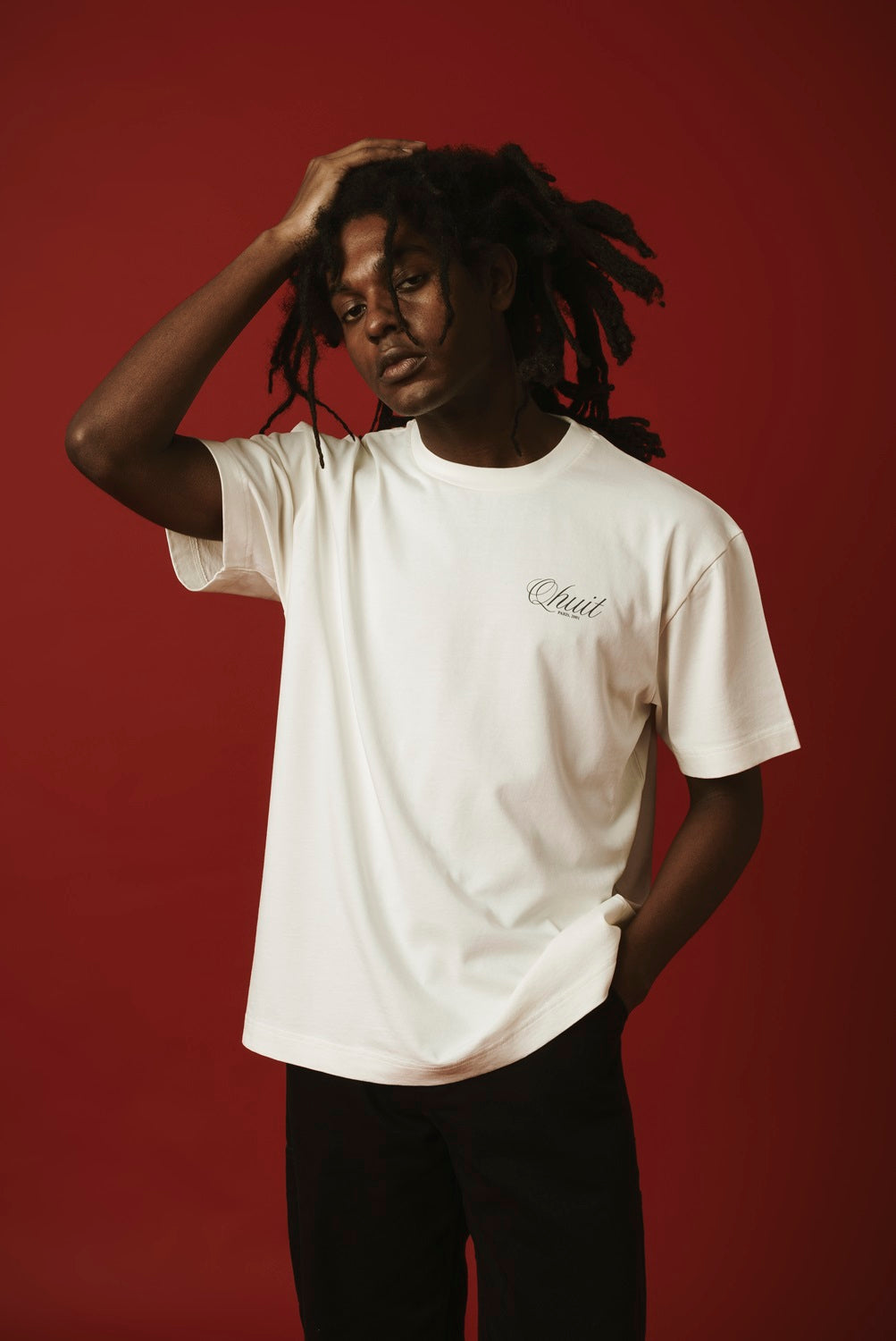 CHAMPAGNE, T-shirt Ecru