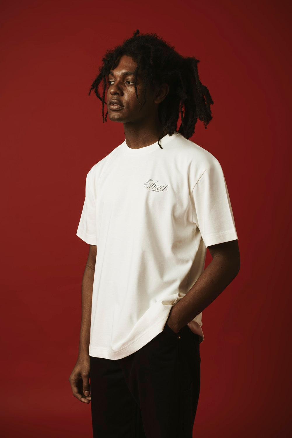 CHAMPAGNE, T-shirt Ecru