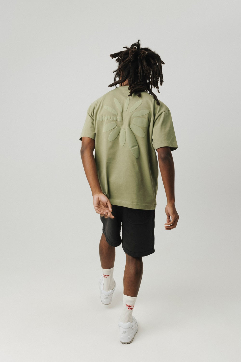 FIREWORKS, T-shirt Moss Green