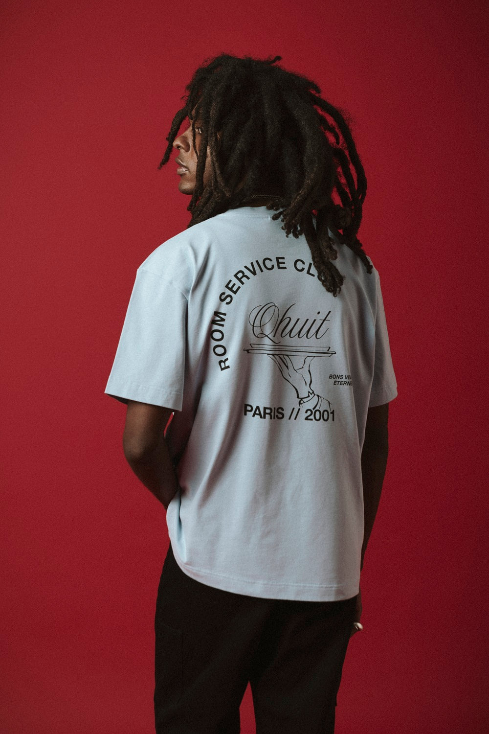 Room Service Club, T-Shirt Baby Blue