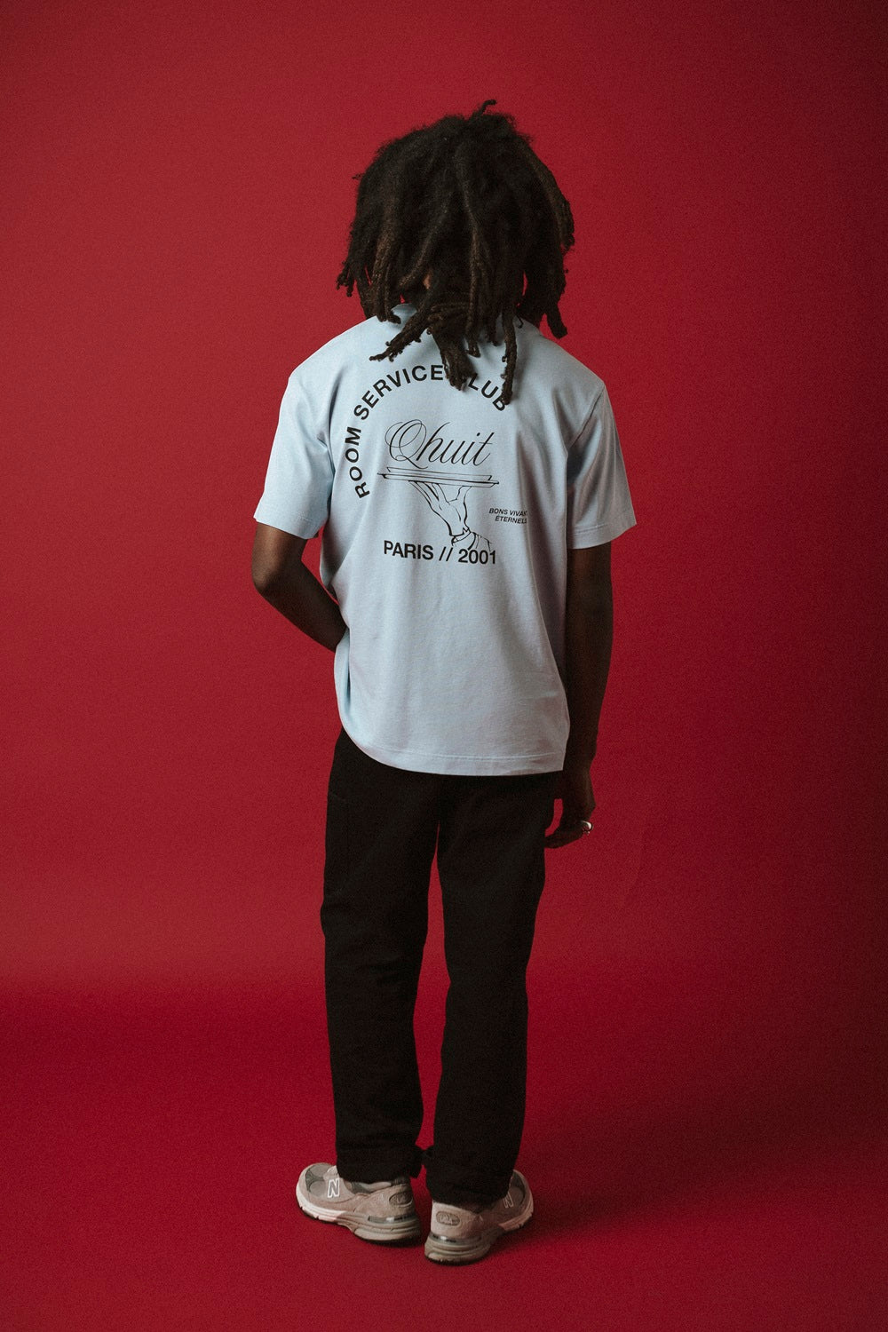 Room Service Club, T-Shirt Baby Blue