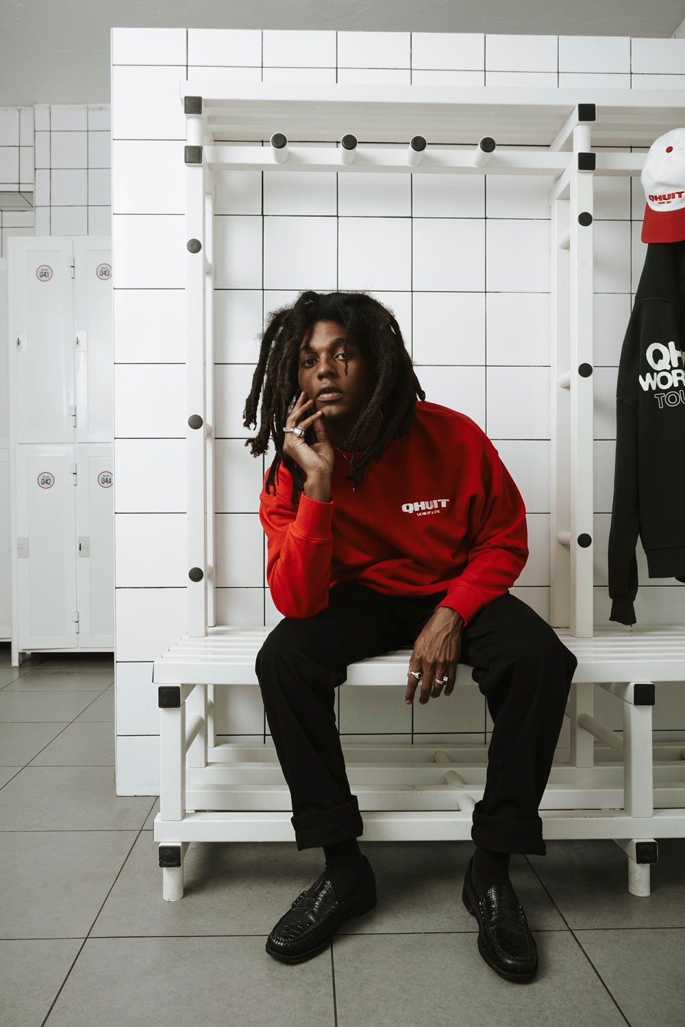 Signature, Crewneck Rouge