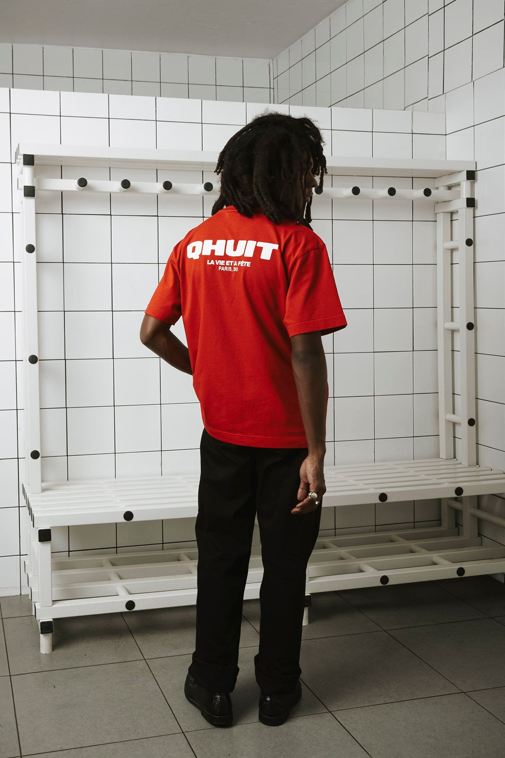 Signature, T-Shirt Rouge