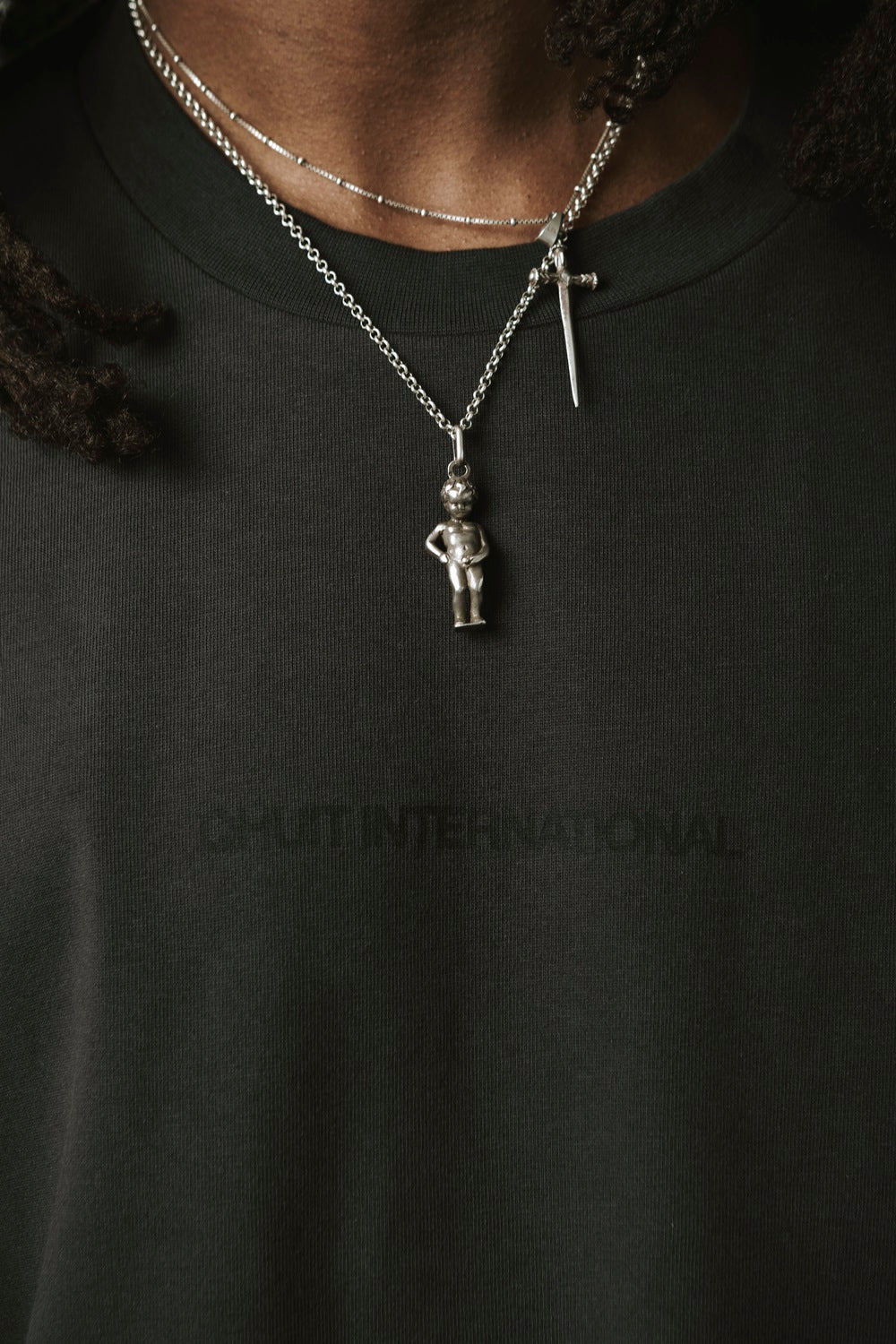 Worldwide T-Shirt - Faded Black