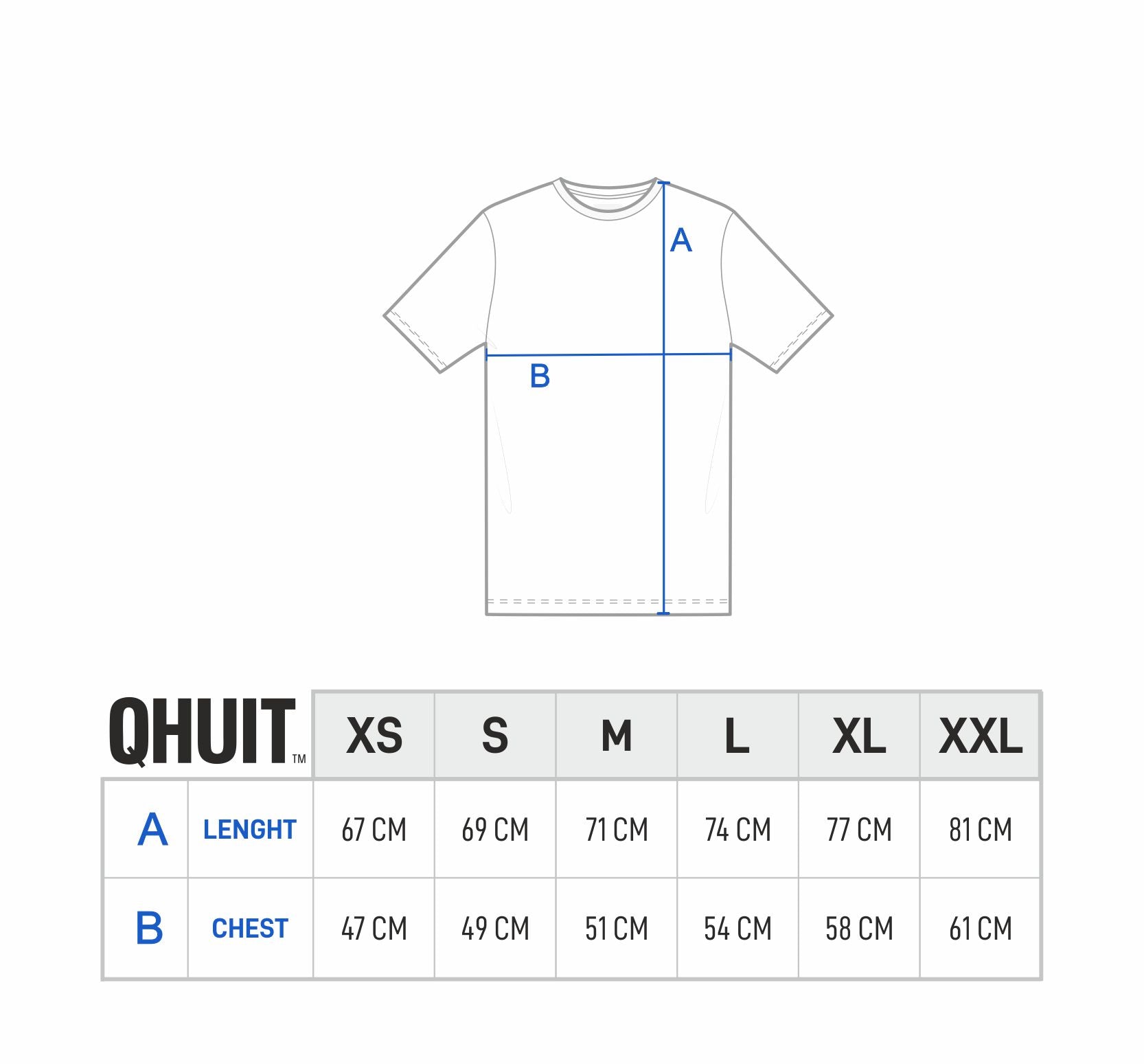 CARLOS, T-shirt white - QHUIT Streetwear