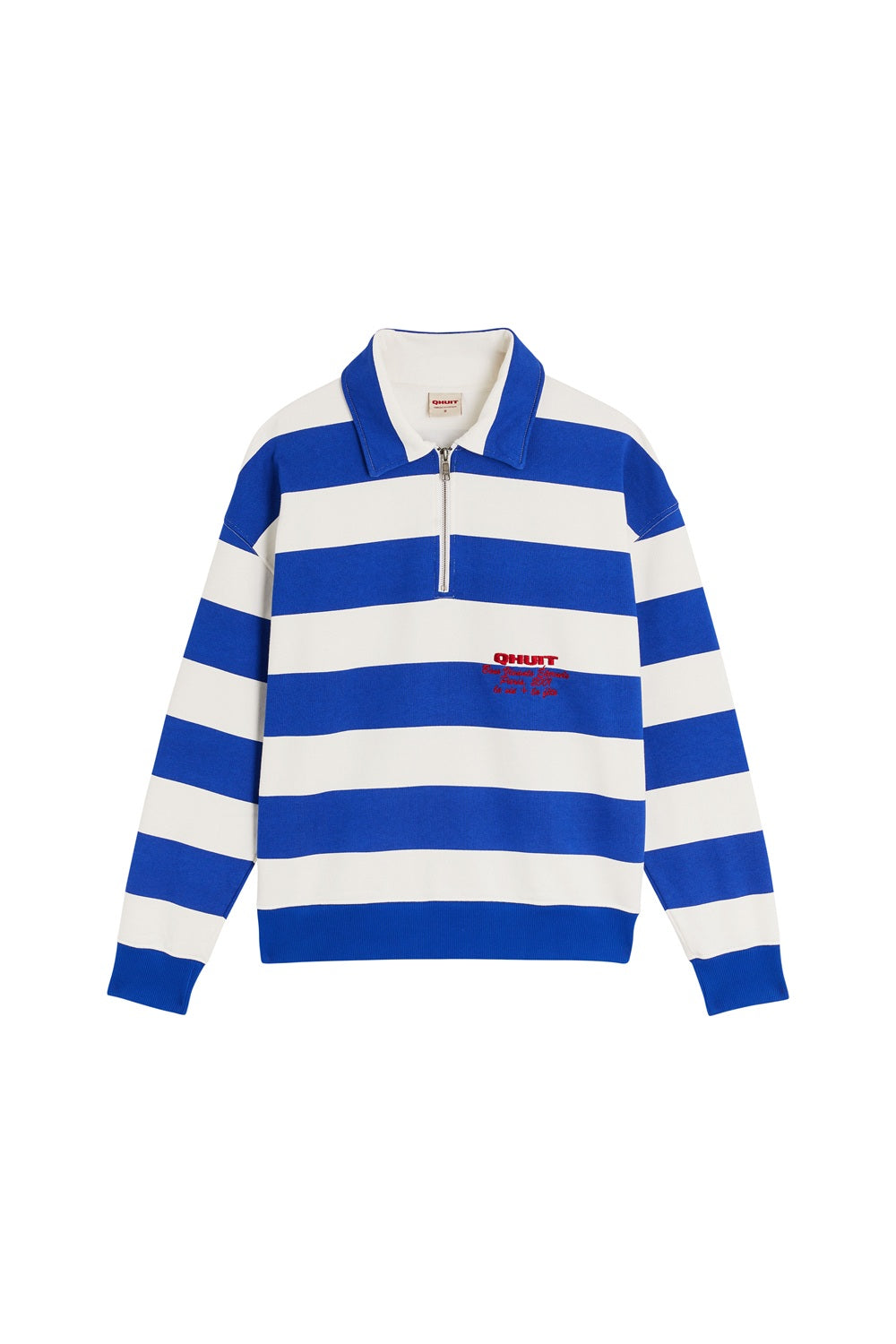 Breton, Zip-Polo Blue