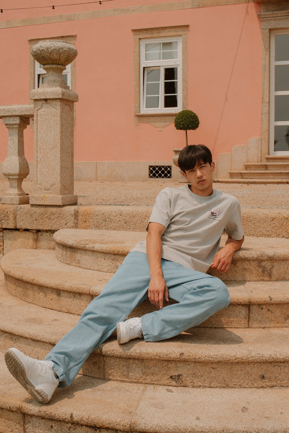 CDL, T-Shirt Grey Melange