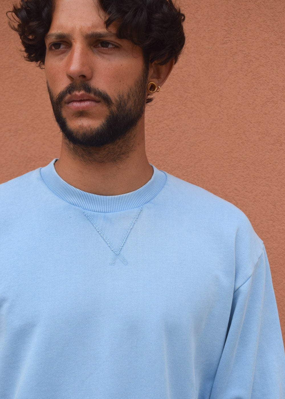 CUBISM, Crewneck Heritage Blue