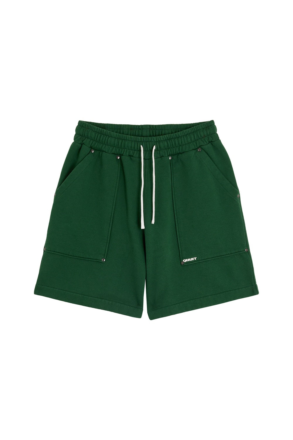 Hard Worker, Fleece Shorts Green