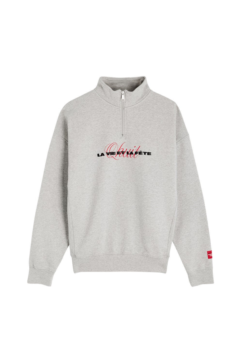 Motto, Half-Zip Heather Grey