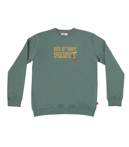 ICI C'EST PARTY, Sweater green