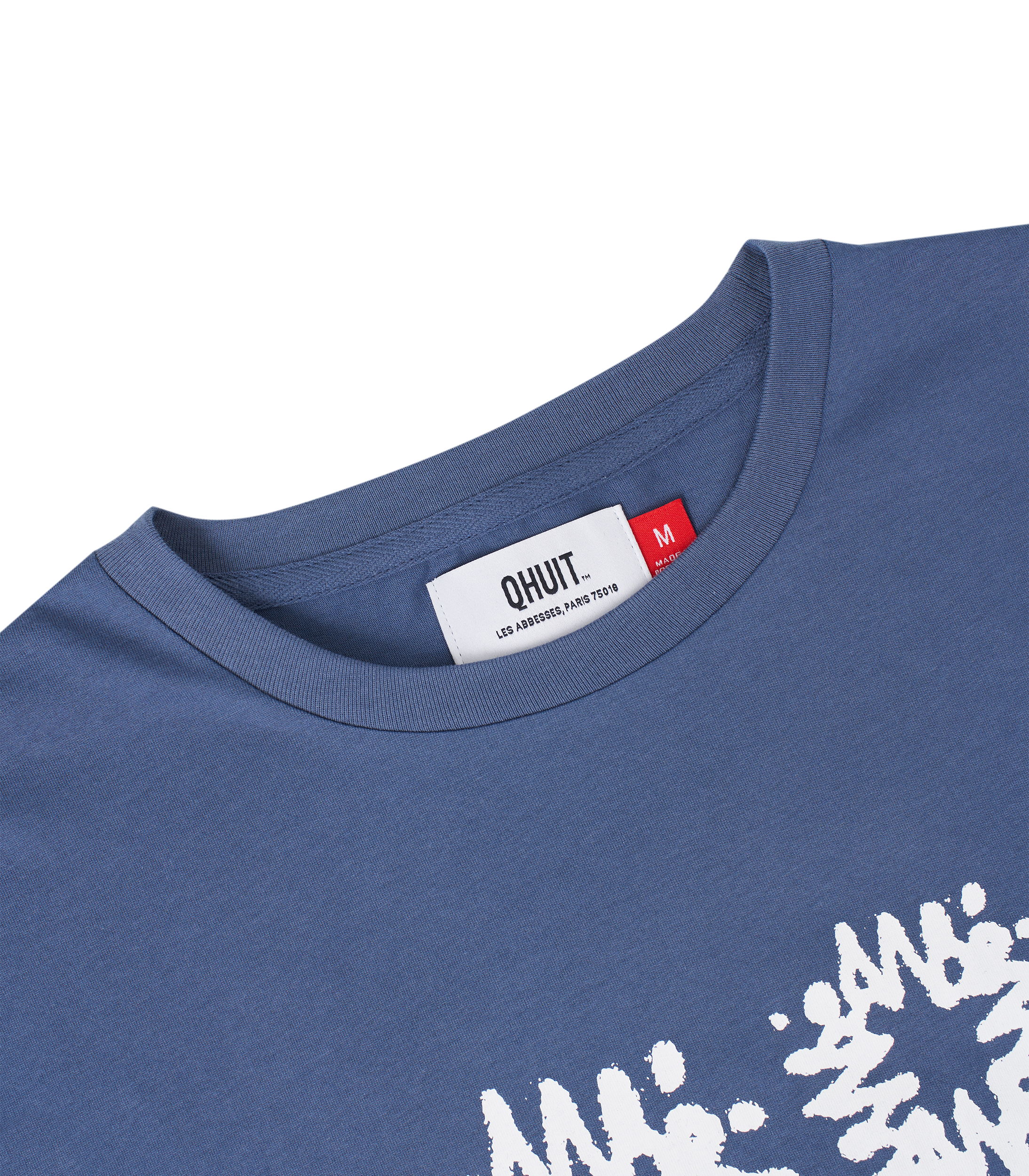 Q.8, T-Shirt Indigo