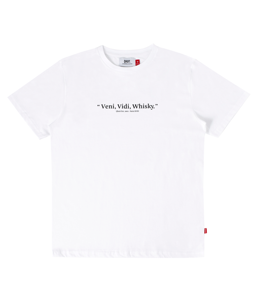 VENI, VIDI, WHISKY, T-Shirt White
