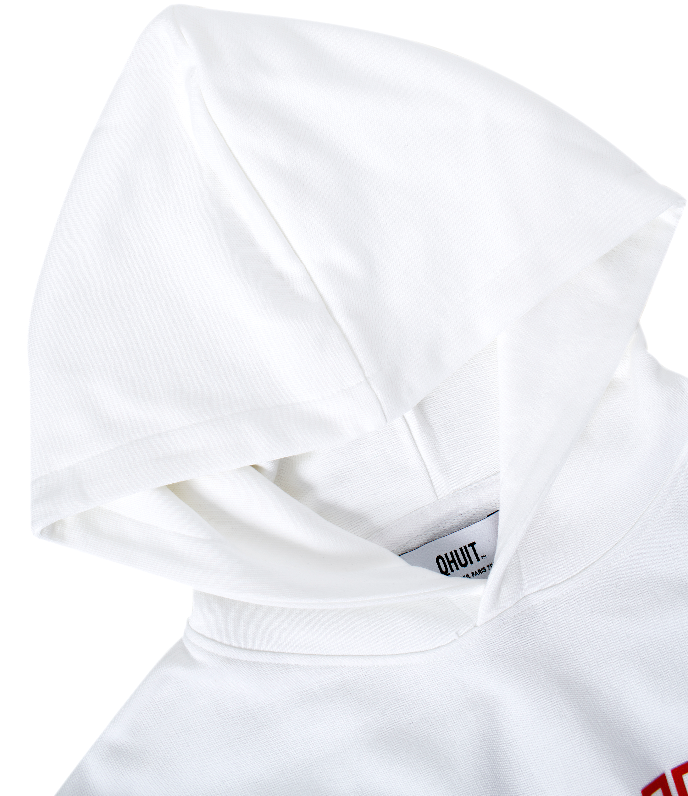 H and hot sale m white hoodie