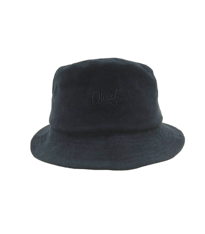 Straw, Bucket Hat navy velvet