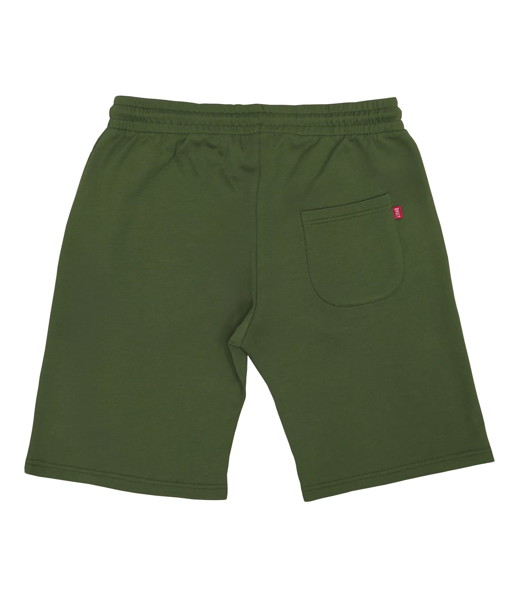 FLEECE SHORT, kaki