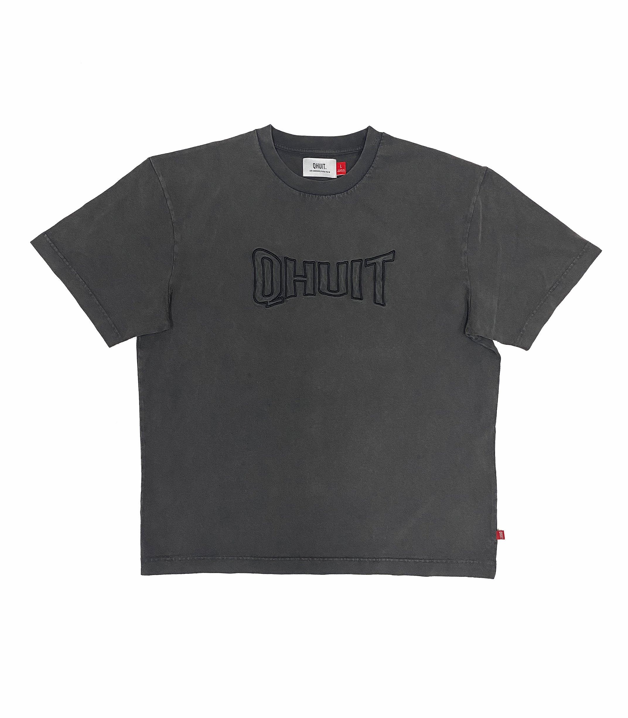 STYLE QHUIT, Heavyweight T-Shirt Black