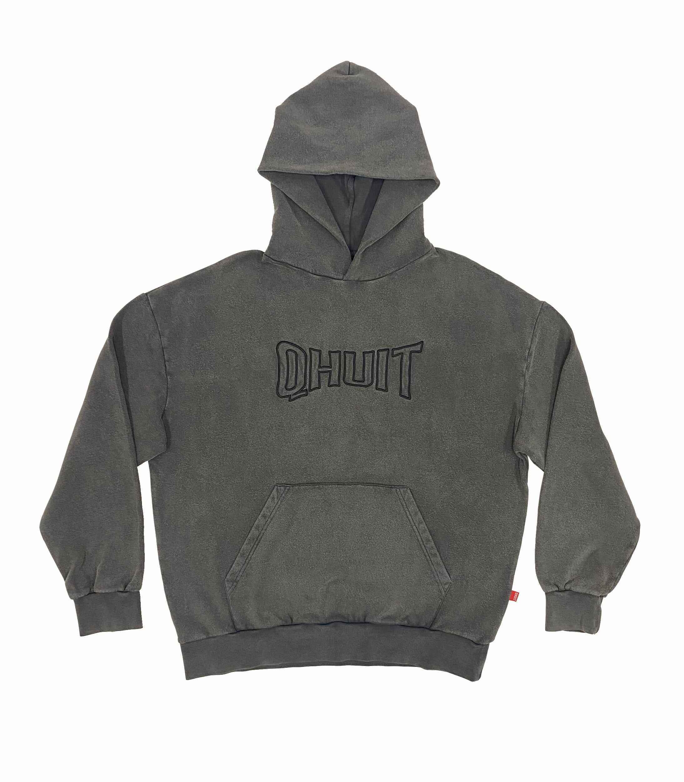 STYLE QHUIT, Heavyweight Hoodie Black