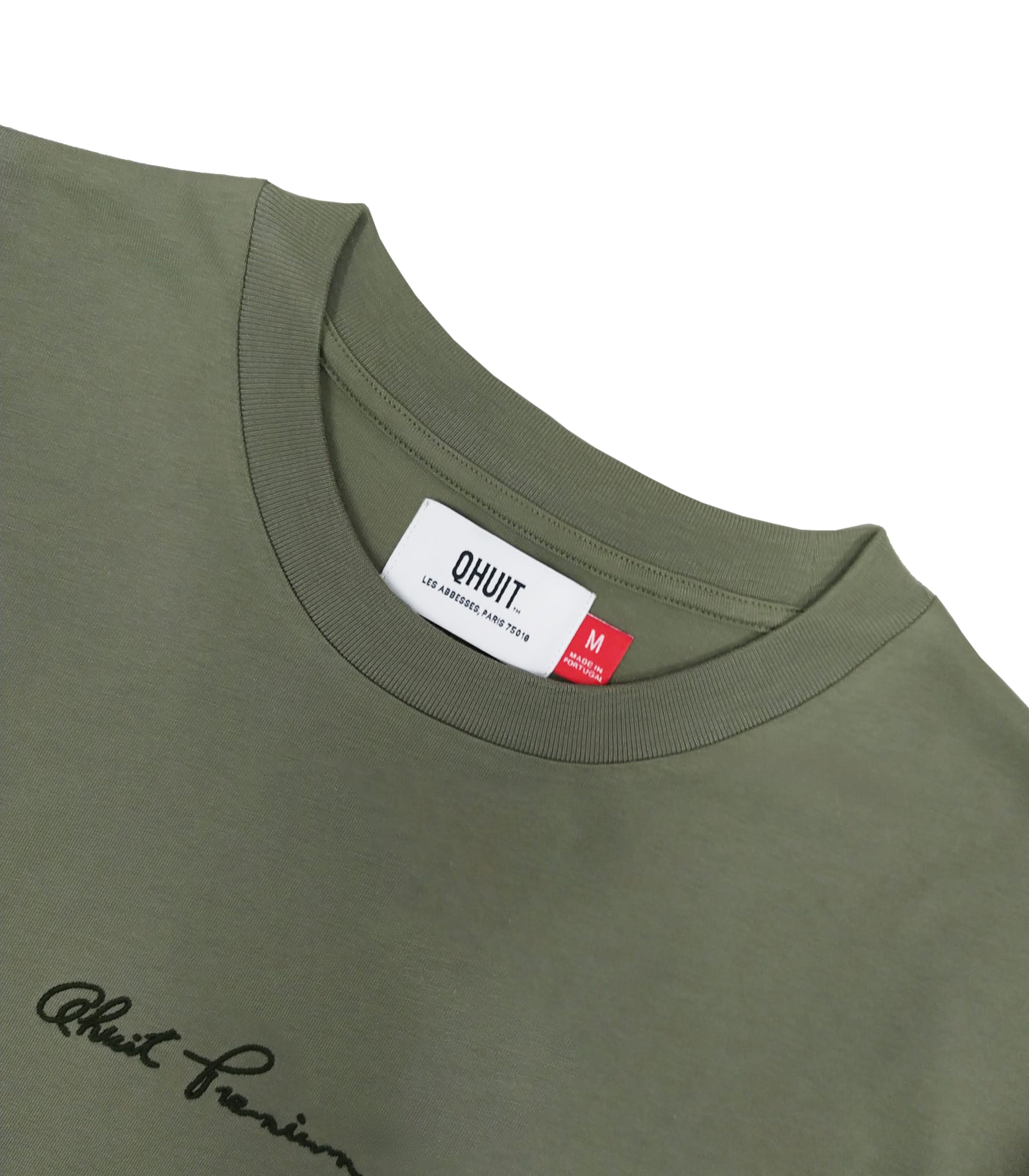 PREMIUM QHUIT,Heavyweight T-Shirt Argile