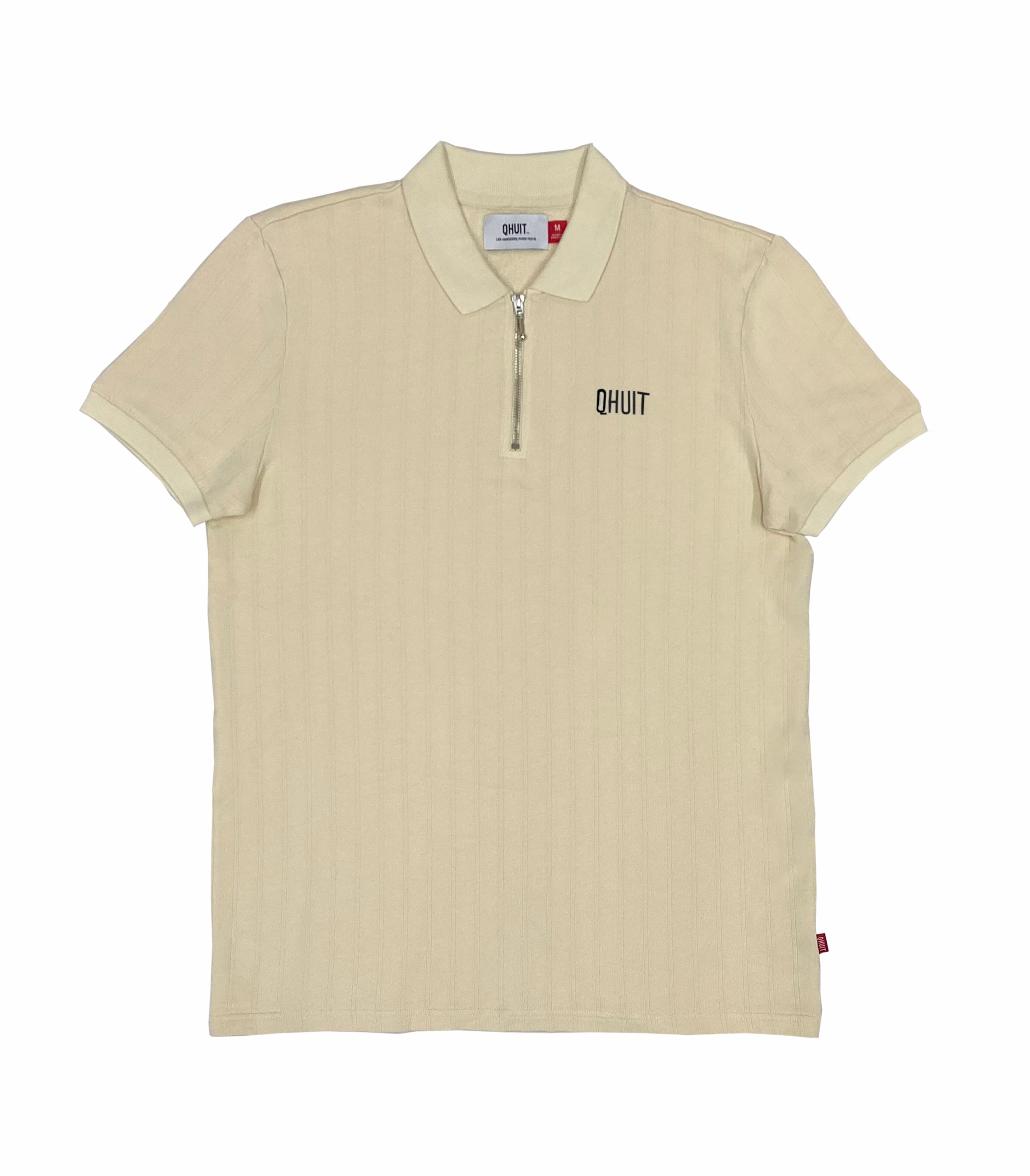 LOGO QHUIT, Polo Beige