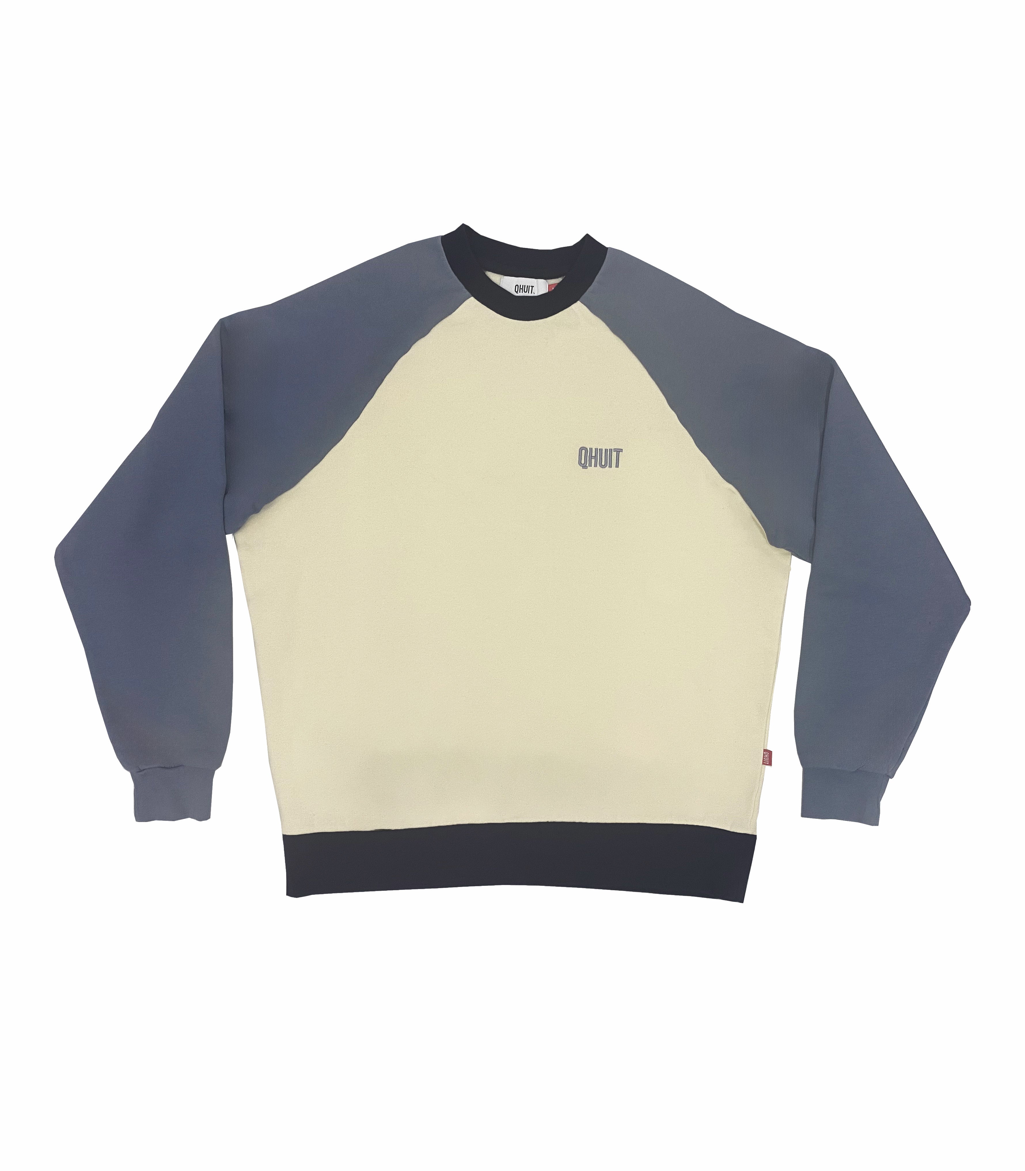 TRICOLOR, Crewneck Dark Blue | Blue | Beige