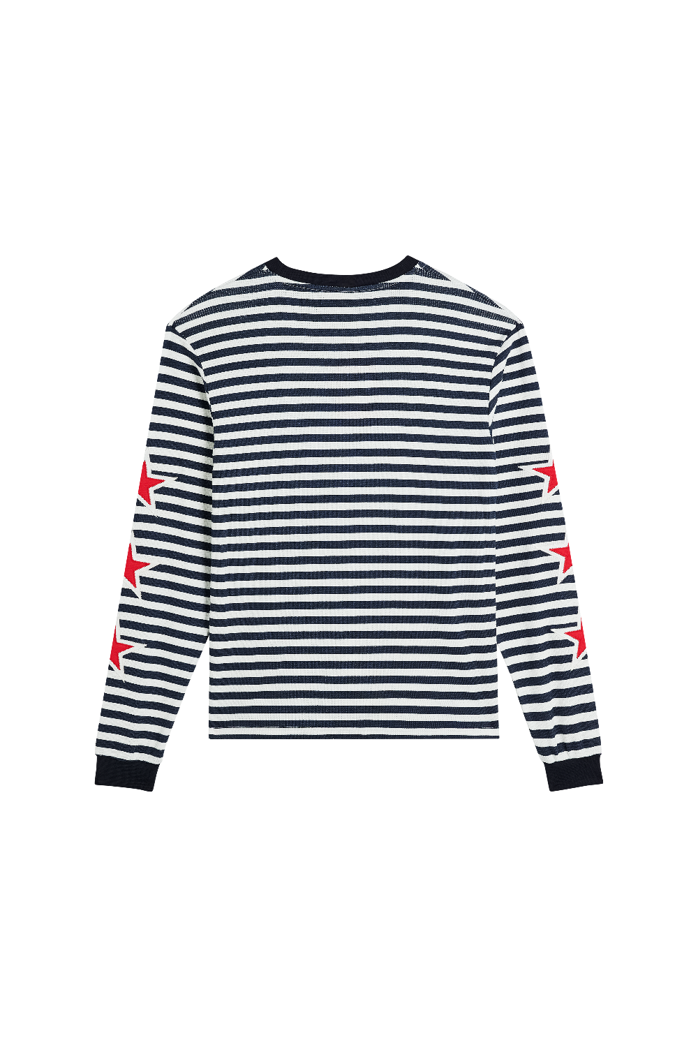 Breton Waffle, Knit Longsleeve Blue