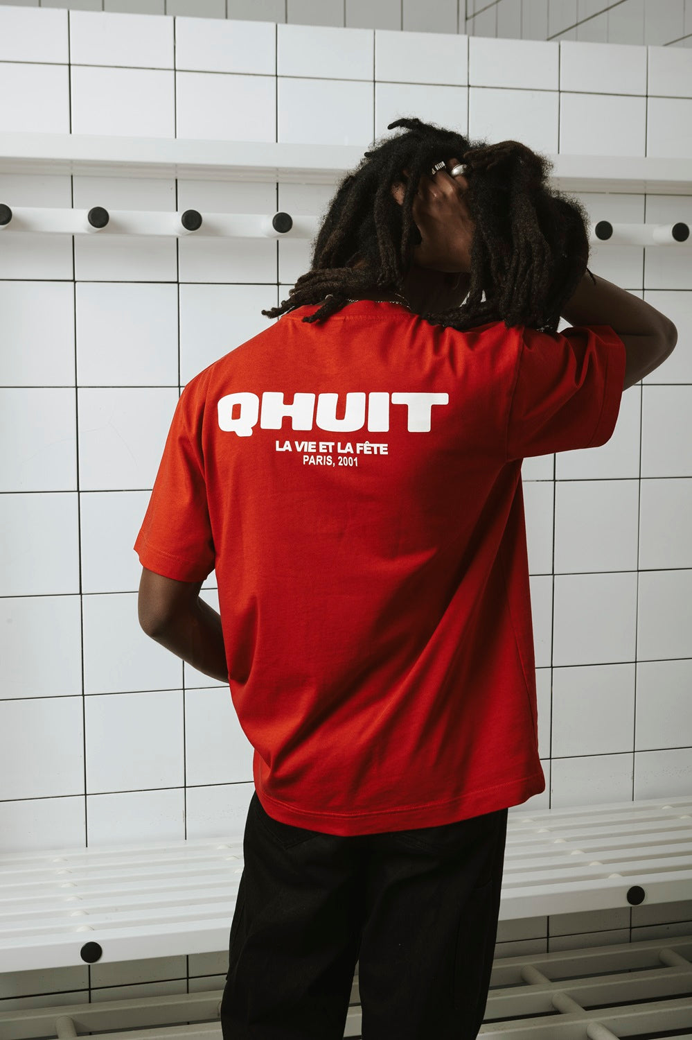 Signature, T-Shirt Rouge